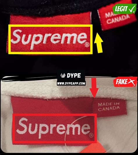 fake supreme shoes|how to identify a fake supreme.